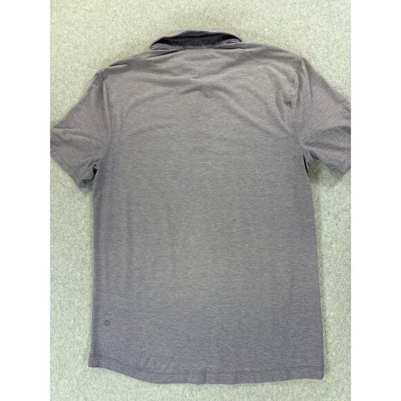 Lululemon Athletica TECH Short Sleeve Performance Polo Shirt (Men's Large) - Picture 10 of 10